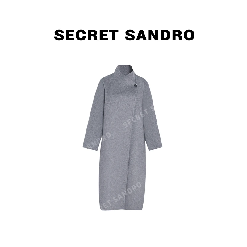 【Secret Sandro】鸥纪儿 毛呢外套 V84209276R