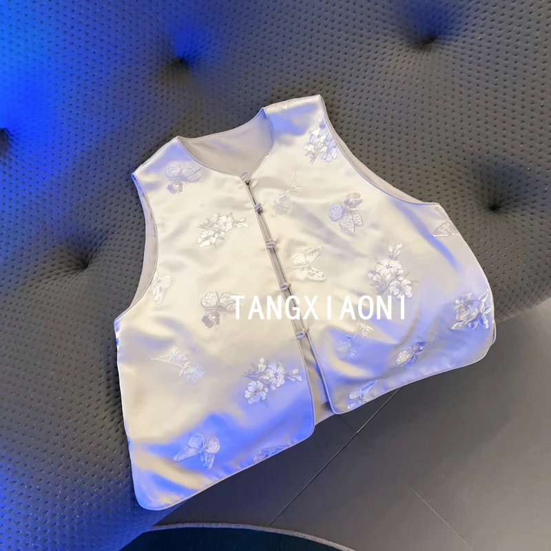 2号店渠道货 量出款【轻奢银蝶】马甲