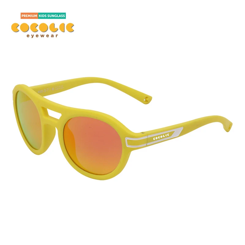 COCOLIC新品3-7岁儿童超轻运动偏光太阳镜 镀膜防紫外线墨镜SODA