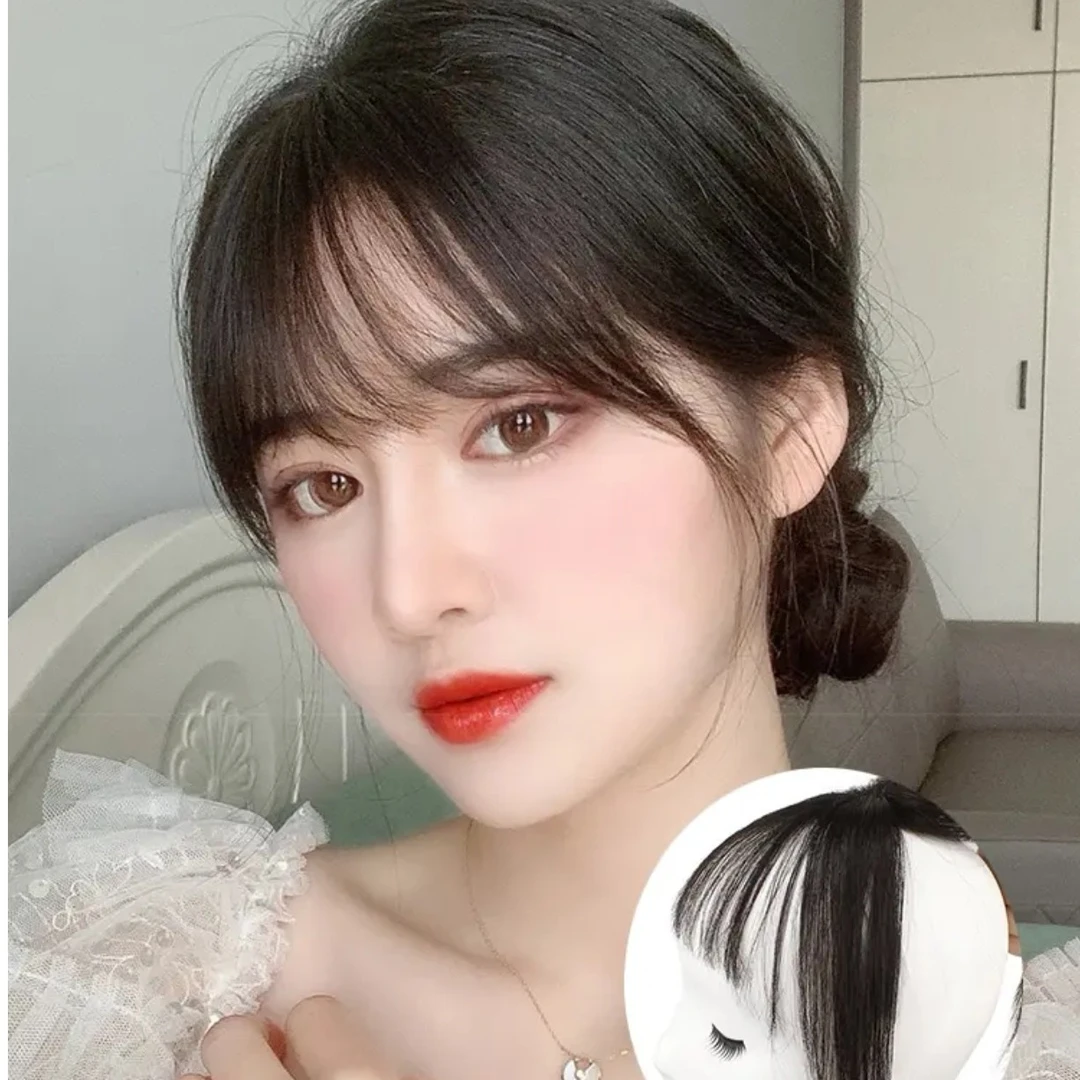 17号双递针女生头顶补发片隐形透气大方隐形减龄修饰脸型轻盈舒适