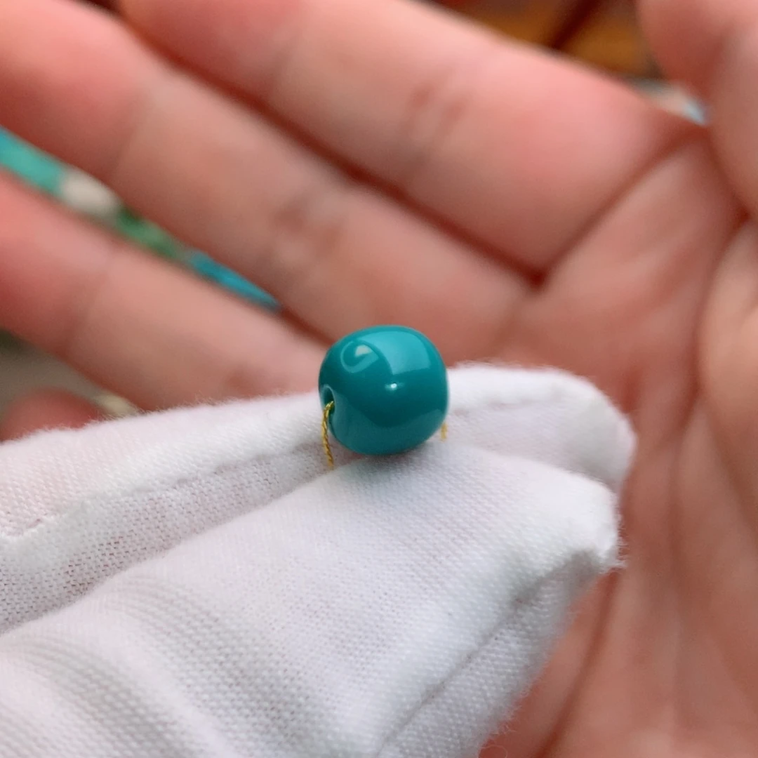 绿松石绿松石未镶嵌9.1mm