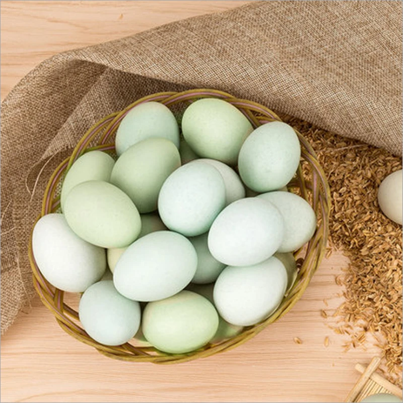 绿壳乌鸡蛋绿皮蛋现捡现发10枚