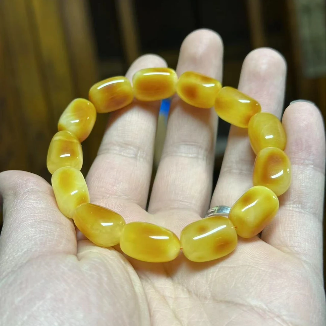 【D302】海漂蜜蜡手串
