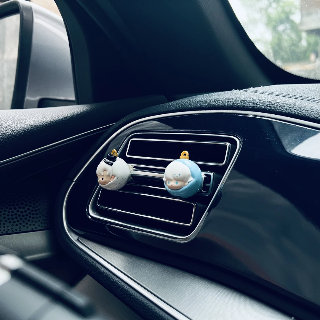 明星同款汽车空调出风口装饰手工diy汽车空调出风口装饰可爱清新