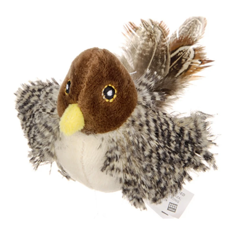 【达人专属】猫玩具鸟逗猫棒猫咪解闷自嗨神器电动仿真小鸟声音老鼠