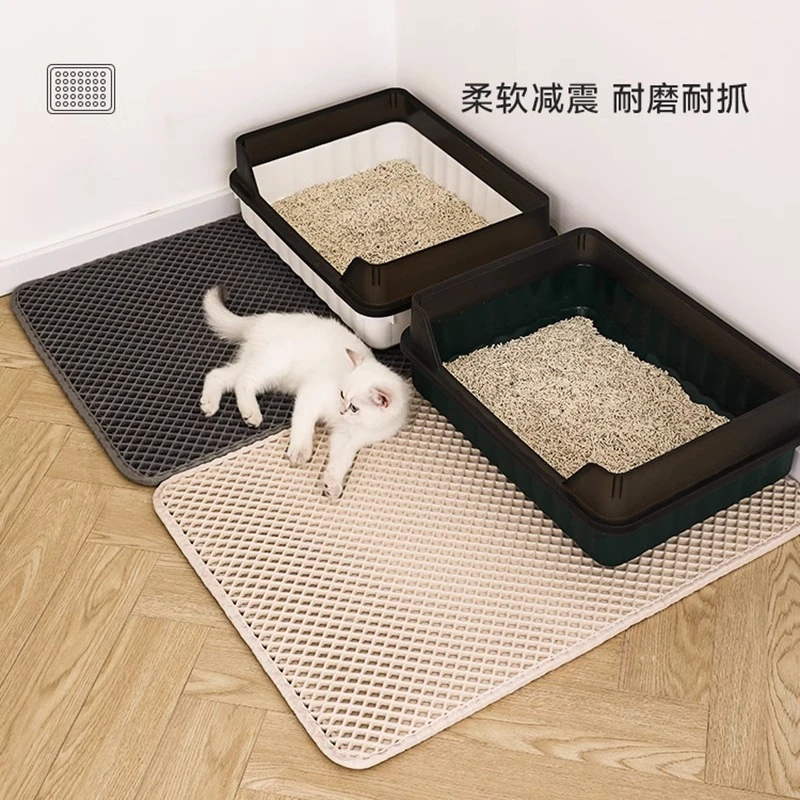 宠物双层猫砂垫猫垫超大猫砂盆防溅防带出过滤控砂垫子猫咪用品