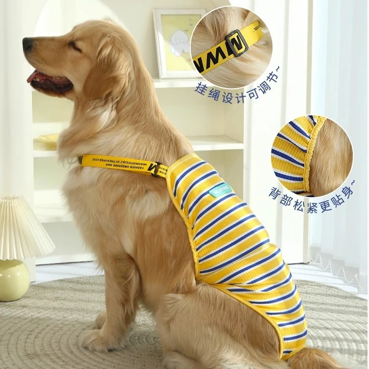 狗狗生理裤大型犬母狗拉布拉多防交配女大狗母月经内裤金毛姨妈裤