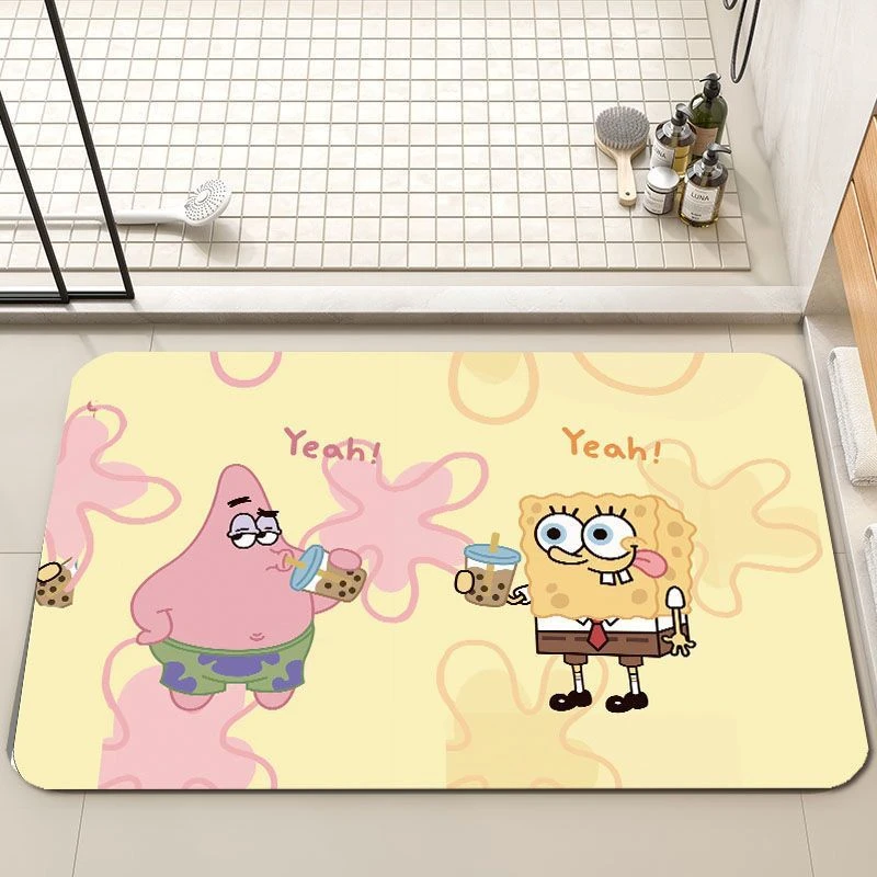 硅藻泥地垫入户门浴室吸水防滑垫可裁剪多功能洗手间卫生间家用