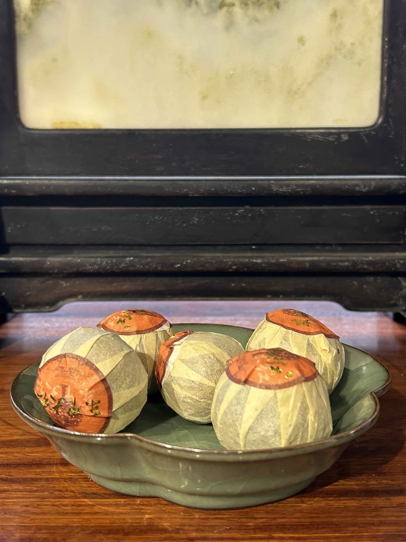 新会东甲小青柑香味浓郁陈皮小青柑香醇佳品