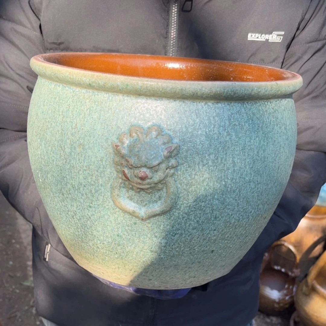 【闪购商品】紫砂花盆高22口28无孔