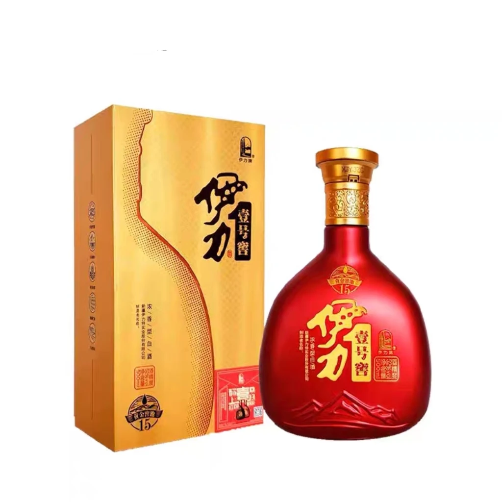 伊力牌52度壹号窖黄金窖池15年500ml浓香型新疆名酒纯粮52度500