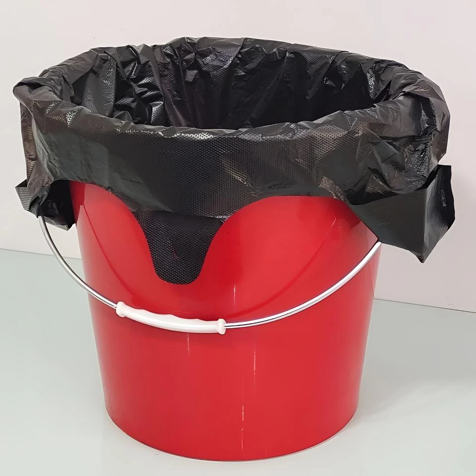 加大加厚油漆桶垃圾袋水桶垃圾袋家用手提黑色垃圾袋厨房大垃圾袋
