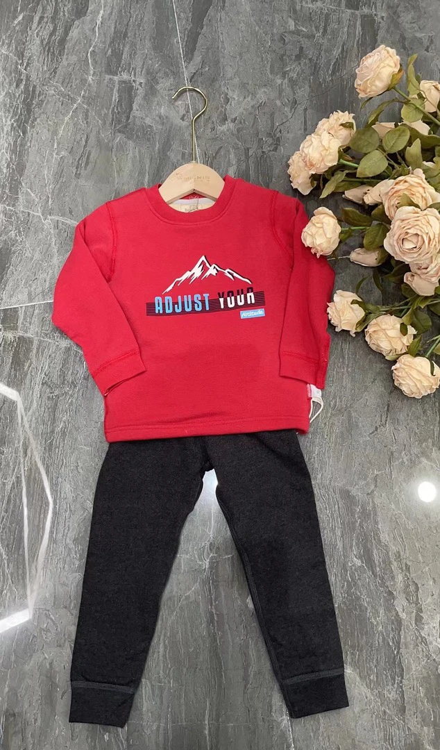 远山中小童保暖内衣套装