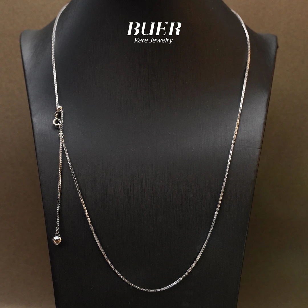 链子925银 【不二】S925银毛衣链链