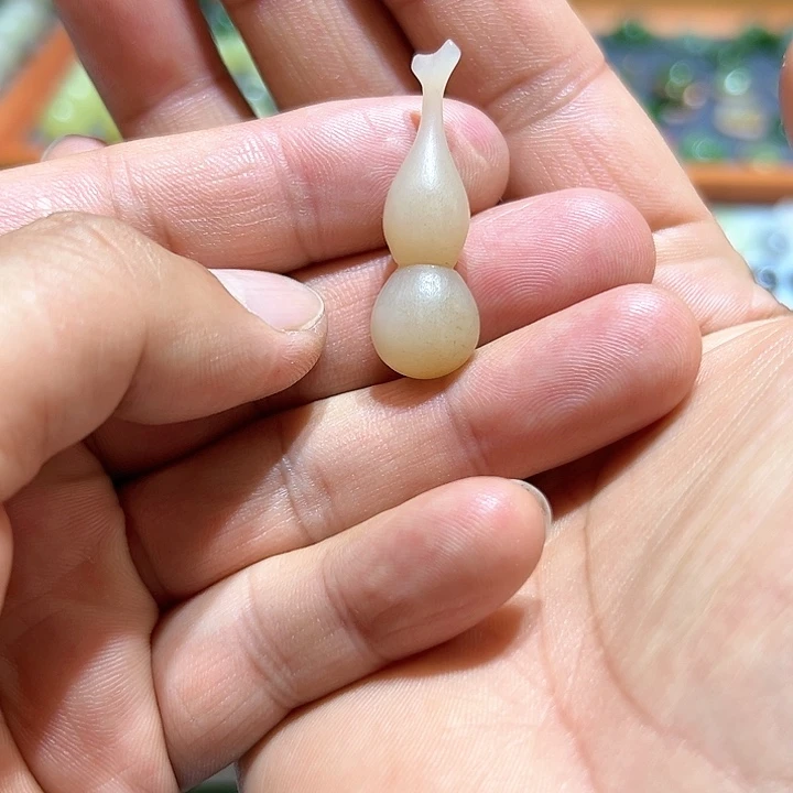 和田玉（碧玉）吊坠(不含链)未镶嵌