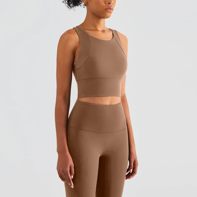 020运动瑜伽服套装lulu同款跑步健身瑜伽运动背心瑜伽裤套装女