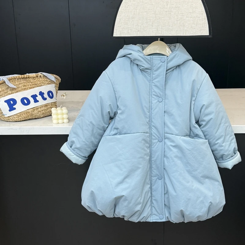 现货leomama【氧气少女】女童棉服袄儿童冬装大童洋气棉衣保暖外套