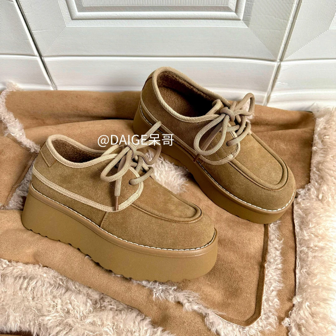 【果实】2024女款时尚百搭厚底休闲鞋*S888