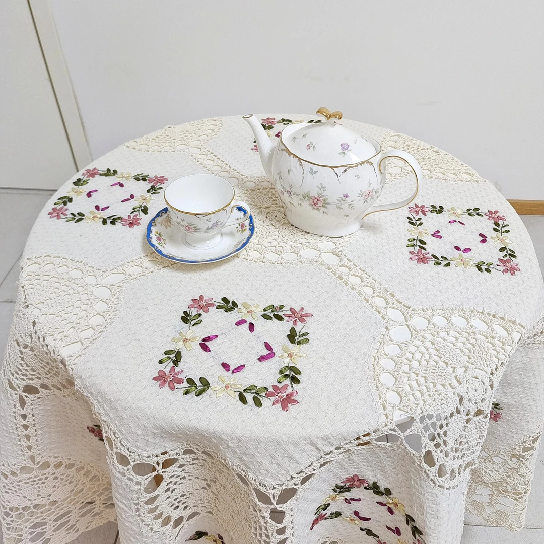 家居好物直播链接 s701-s800 桌布桌旗刺绣（实物于主播报号对应）