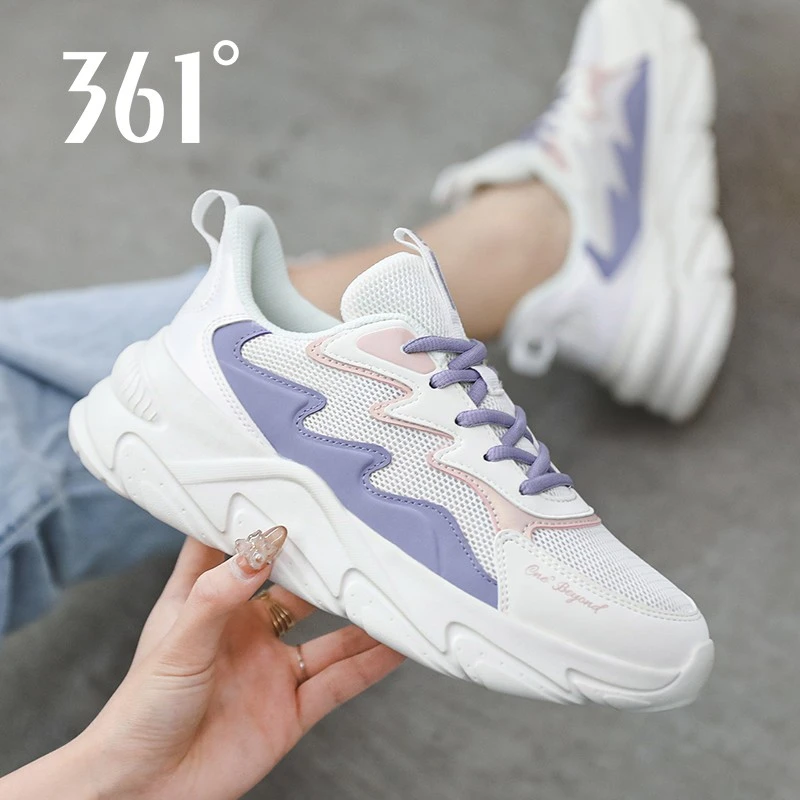361女鞋运动鞋女跑步鞋2025新款网红爆款慢跑鞋网面透气女士鞋子