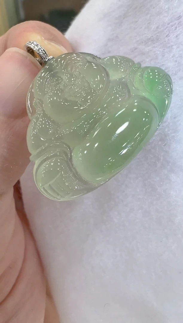 【闪购商品】翡翠吊坠(不含链)18K金镶嵌多样性团购发一件