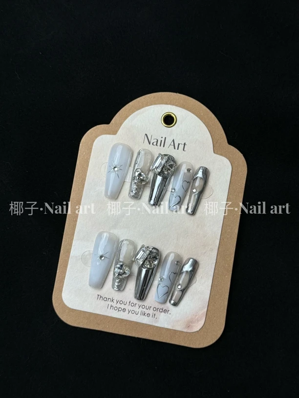 y2k亚裔风 穿戴甲 穿戴式渐变