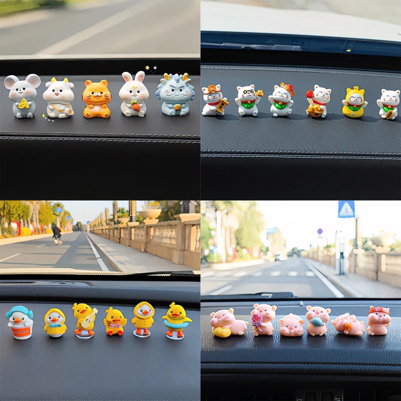 【摆件合集】新款汽车摆件可爱卡通车内饰品摆件车载屏幕中控台摆件