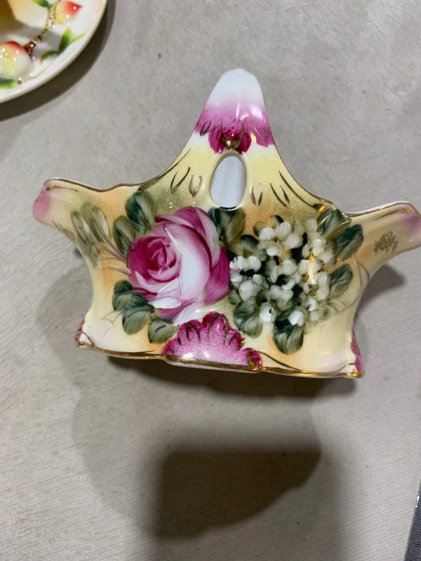 老货手绘小号提篮