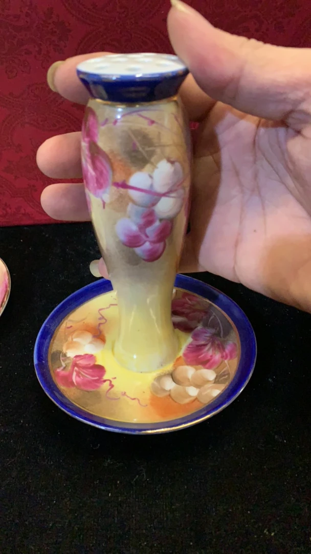 老货手绘香水瓶高14.5厘米