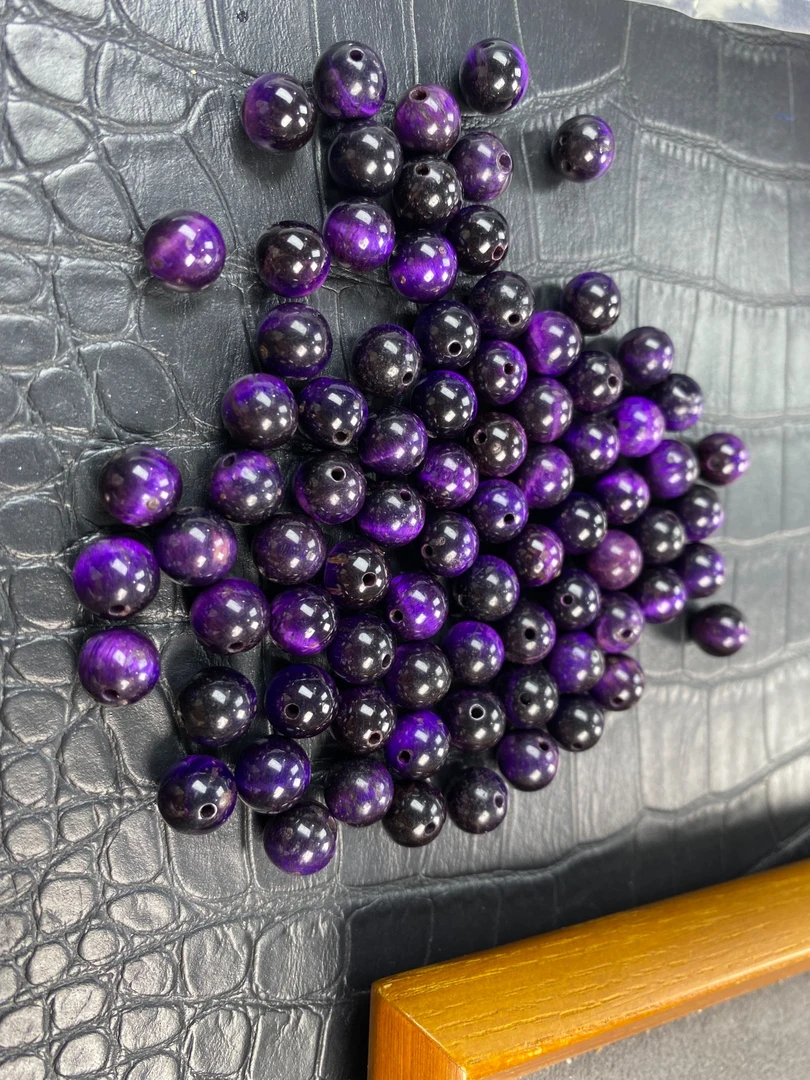 天然辰砂猫眼丝绒单珠a43（8.5m+）——多样性发单—