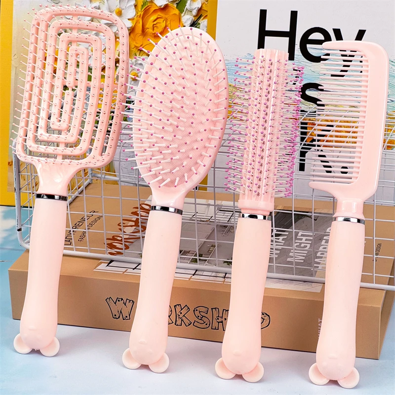 排骨梳顺发按摩气垫梳专用长发头发卷发神器家用蓬松梳头气囊梳子