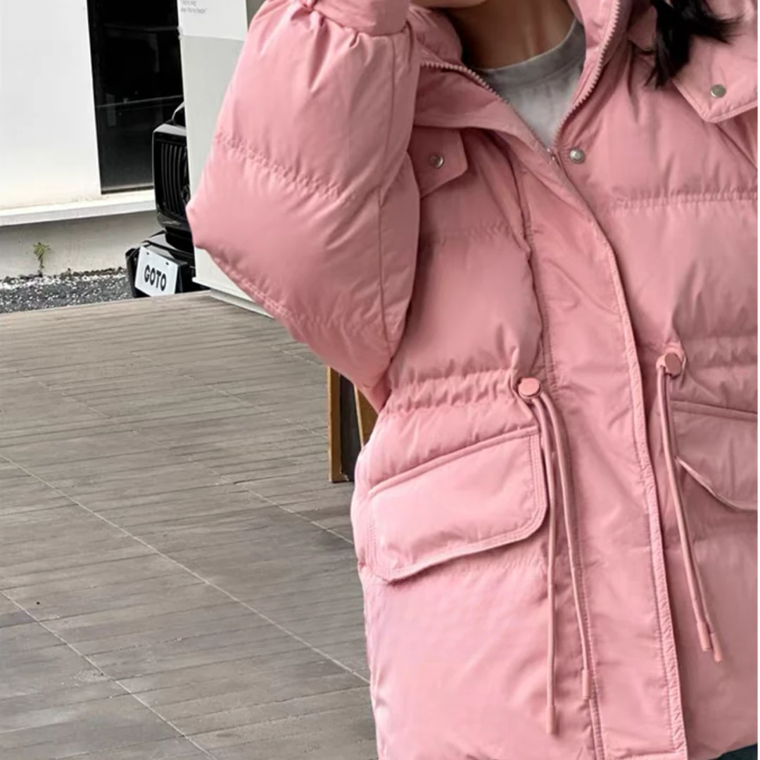 我们俩-女大童加绒加厚保暖棉服（码数偏小