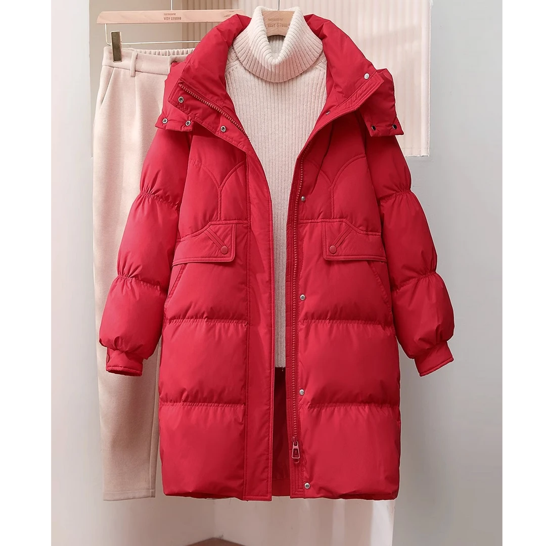 【r131羽绒服孤品】2024时尚简约款百搭羽绒服