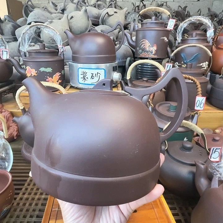 紫砂茶壶紫砂壶等文物古迹的保护工作也