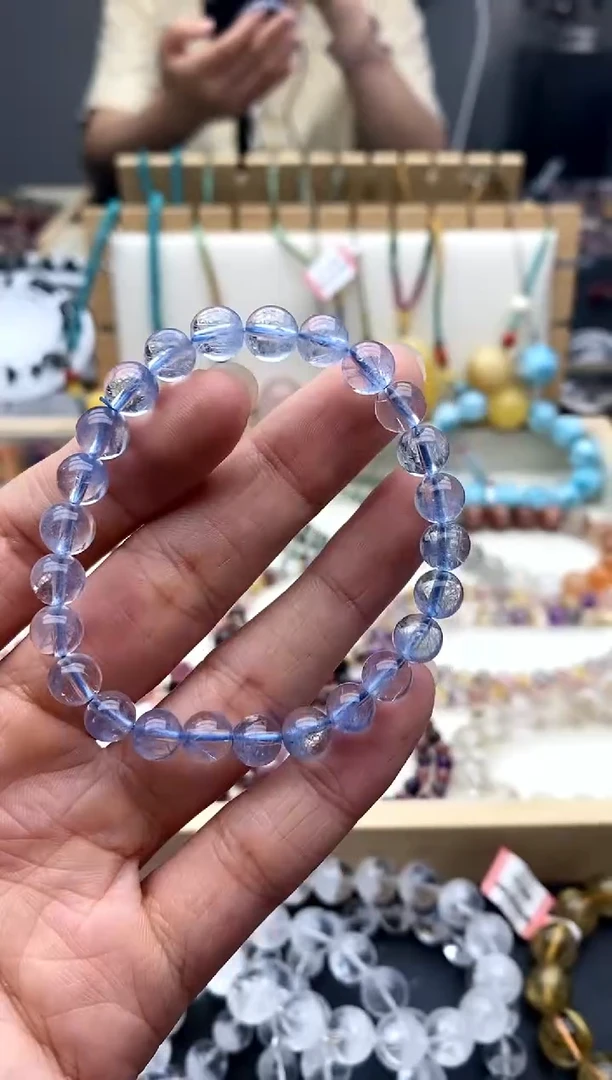 【闪购商品】水晶手链未镶嵌蓝线石