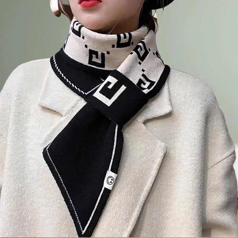 秋冬季爆款围巾高级感百搭保暖新款韩版披肩学生加厚女款网红