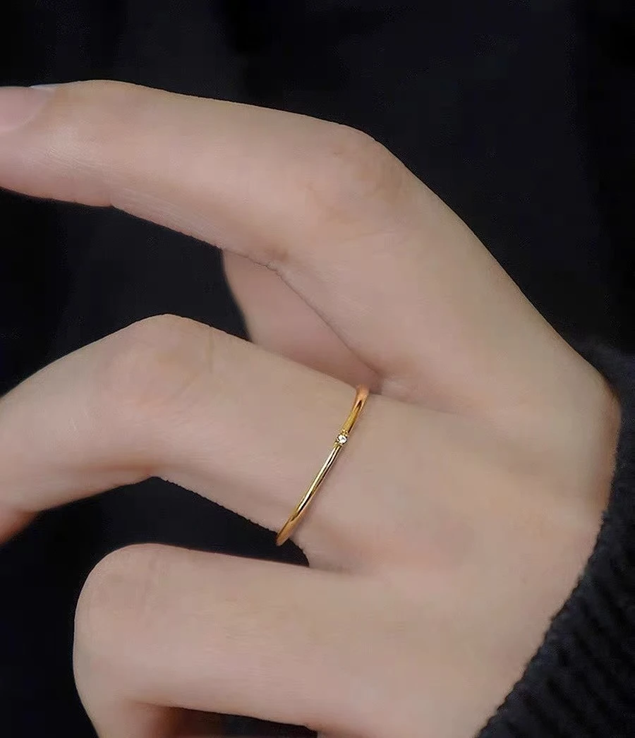 非金属锆石戒指 新款戒指补差价