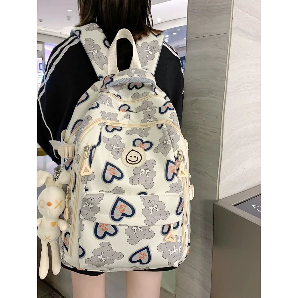 2023新款书包女大容量中学生初中生书包女高中少女生小学生双肩包