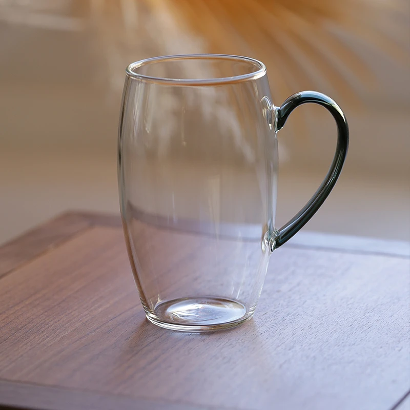 禾器清源杯家用绿茶杯办公杯泡茶杯耐热玻璃对杯