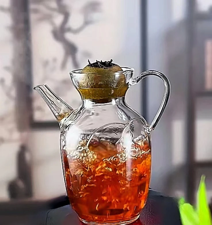 仿宋执壶耐热茶具泡绿茶器简约分茶分茶颜色随机