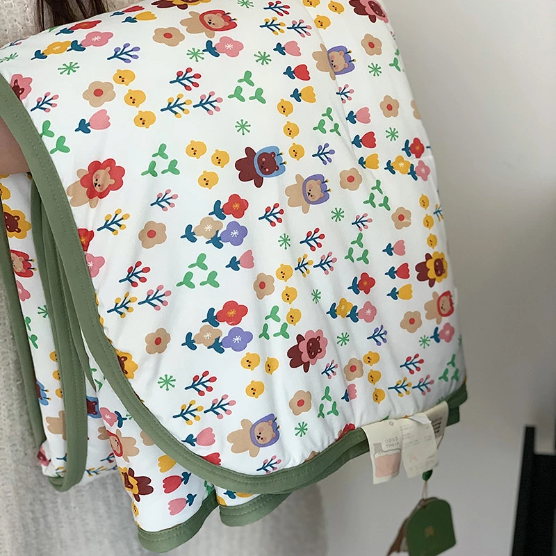 幻蝶家纺 2024夏季新品 A类云朵针织棉 超软糯糯 可机洗 夏凉被