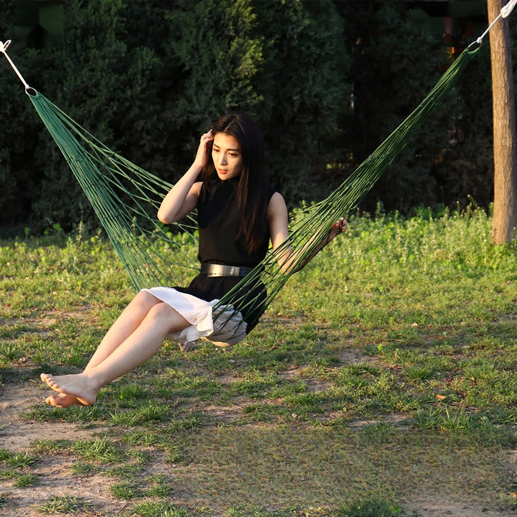 户外吊床网状单双人室内外成人儿童秋千网兜野营野餐吊椅懒人吊床