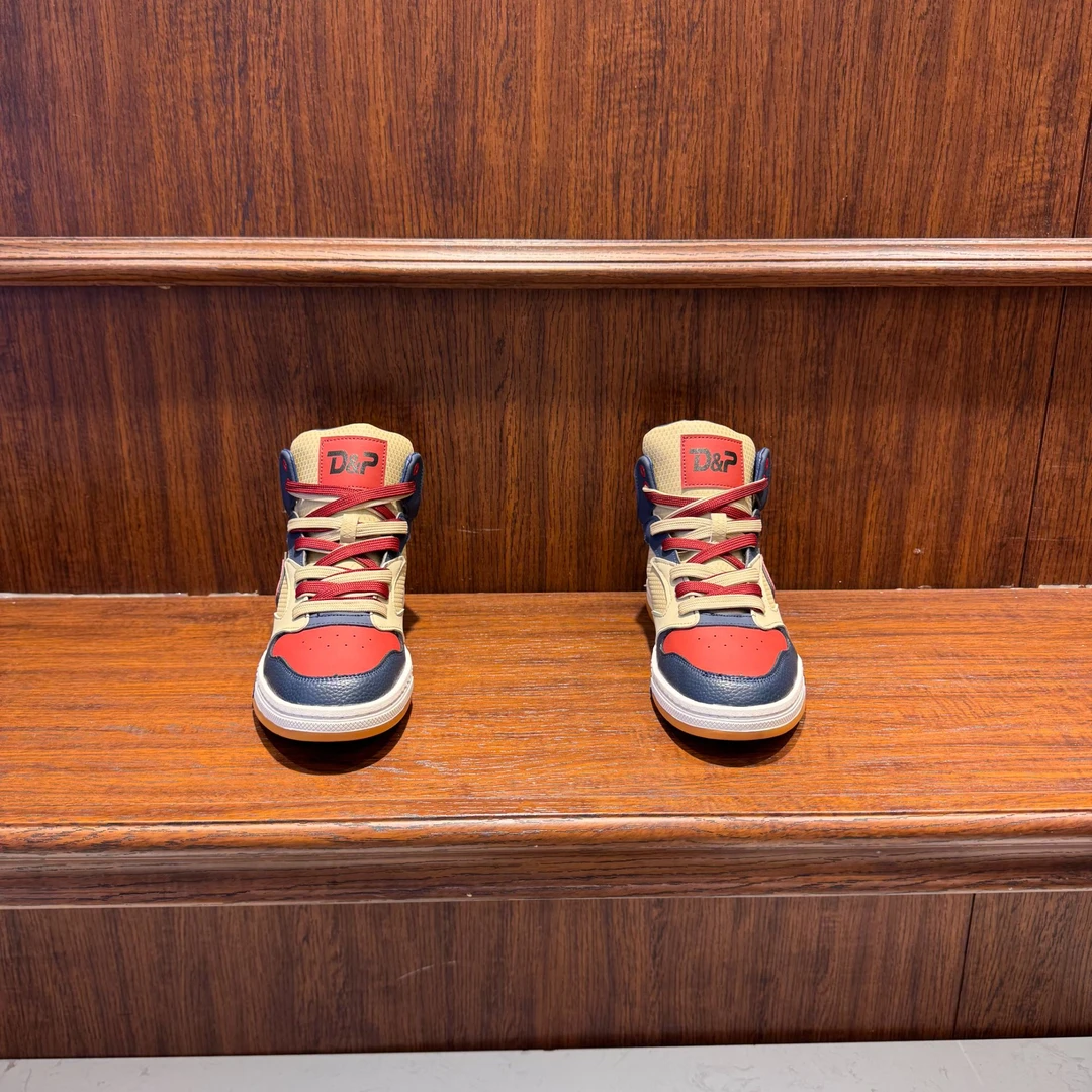 秋冬新款皮拼单棉同款男鞋高帮系带软底舒适百搭韩版运动休闲鞋