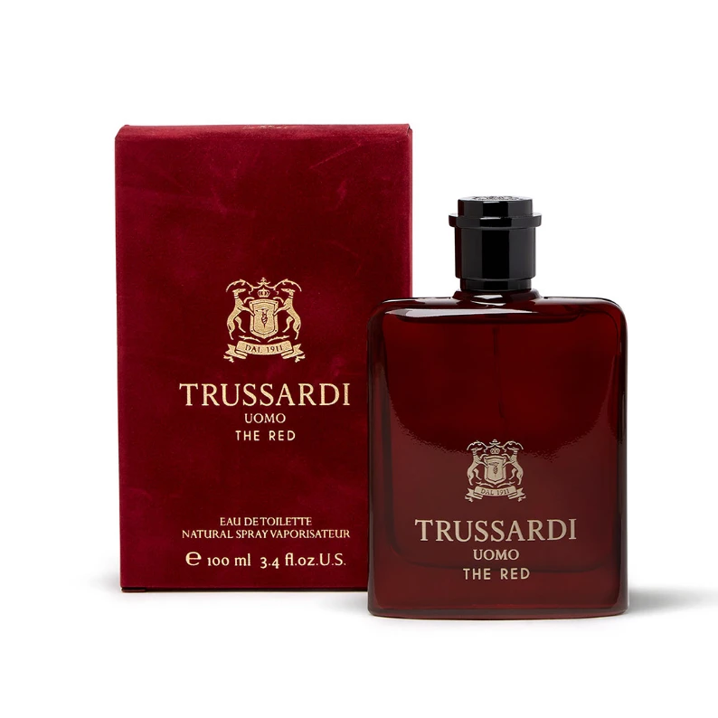 Trussardi杜鲁萨迪【绯红】男士淡香水ED T馥奇木质调 高雅精致感性
