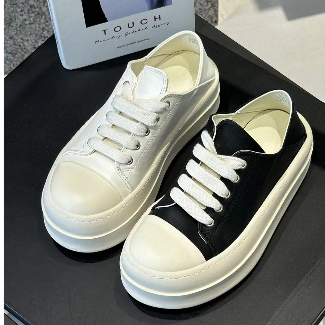 chalan  新款时尚百搭休闲厚底鞋小面包B1241Q009