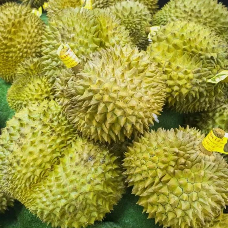 （泰国金枕榴莲）新鲜新果进口即拍 即送拍下现开果肉万达店配送到家