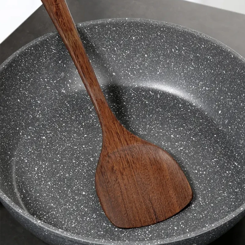 精品鸡翅木长柄锅铲