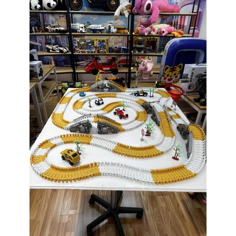 (133件套)黄色轨道装发货玩具