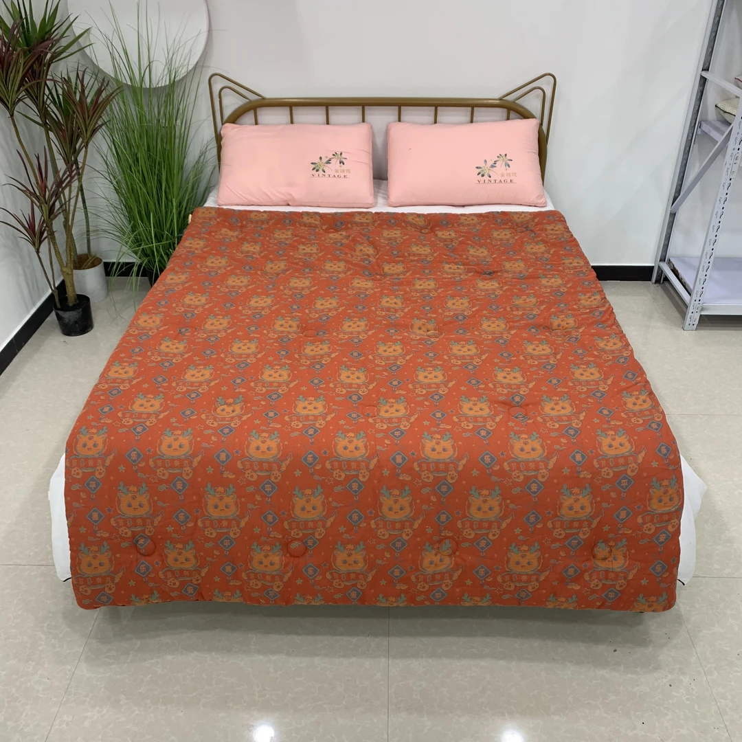 【童被】柔软舒适120*150大豆棉加厚被亲肤可水洗  小龙人