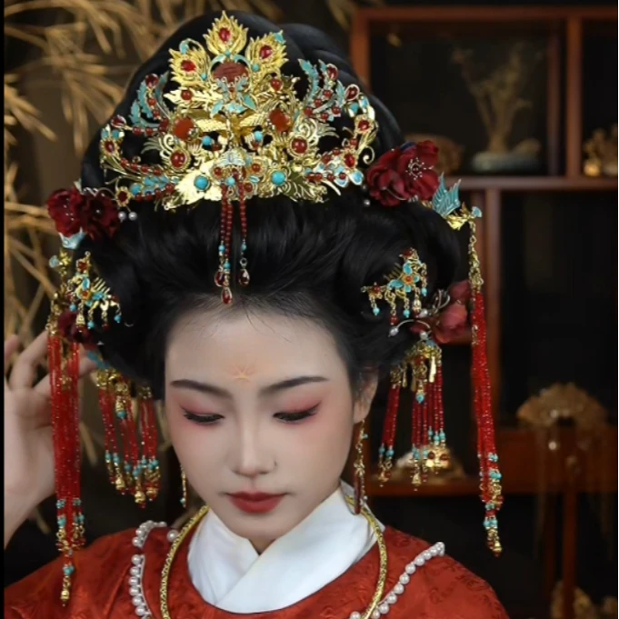 金玉闺宝阁原创古风汉服发饰发冠发簪发钗首饰